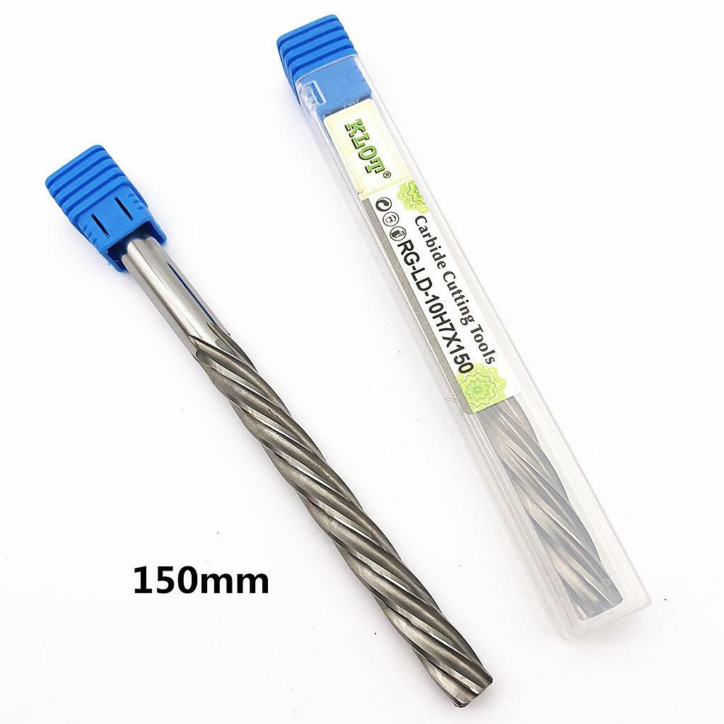 KLOT HRC55 Solid Carbide Chucking Reamer 8mm20mm Extended L150mm