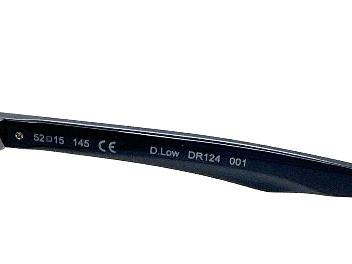 DRAGON MENS Eyeglasses Frame D. LOW DR 124 001 BLACK 52-15  display picture 1
