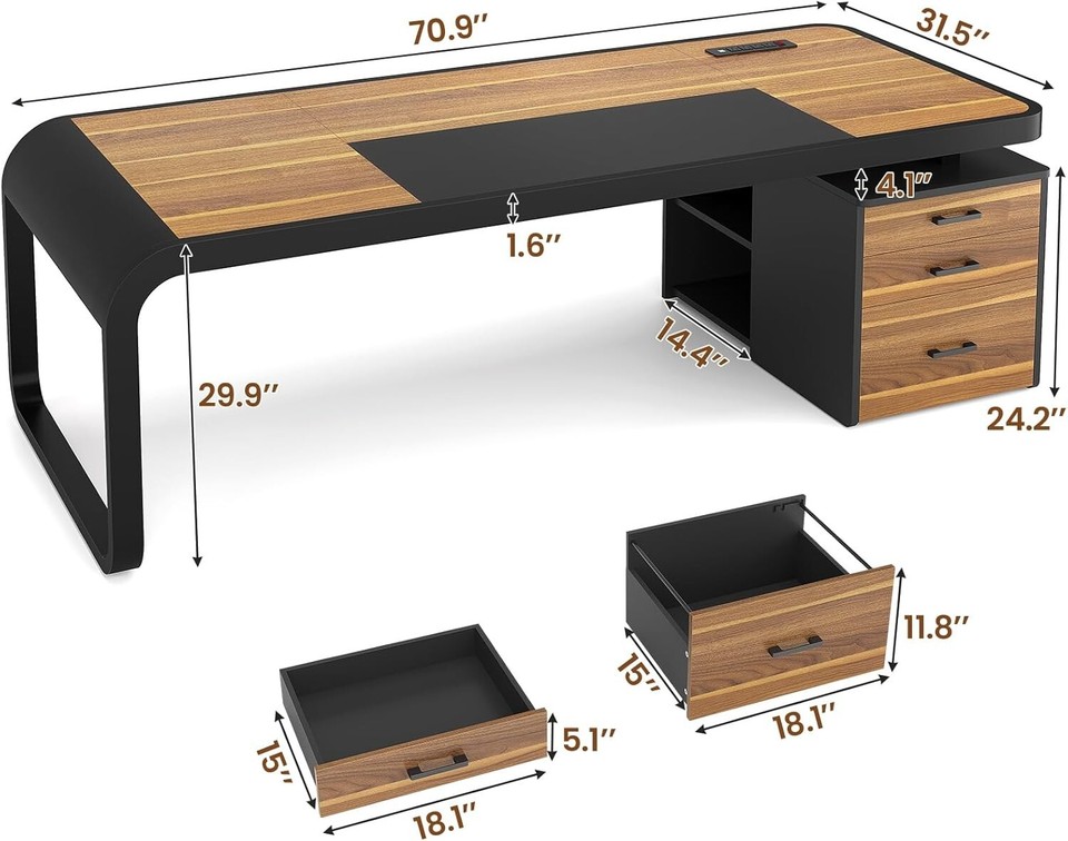 Pc Desk Ebay 70.9