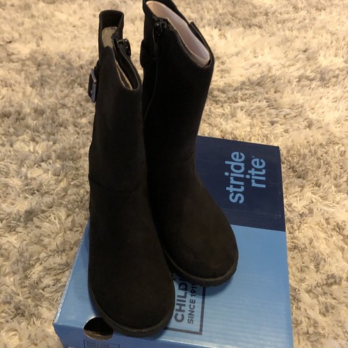 Stride Rite Boots SR Willow Toddler Girls Boots. Black. Sz 7 1/2M. New. - Picture 4 of 4