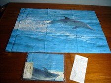 Bassetti ITALIA Federa Cuscino Delfino Sotto il Mare Set 2 Paesaggio Marino NUOVO NOS