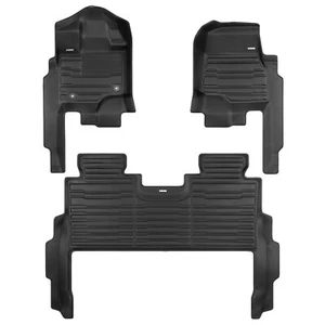 TuxMat Tapis de sol Ford F150 SuperCrew avec rangement de siège arrière - 2021-2026