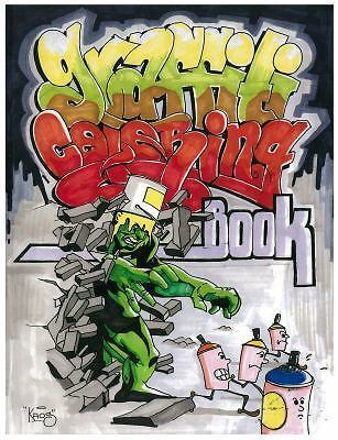 #ad Graffiti Coloring Book $10.31