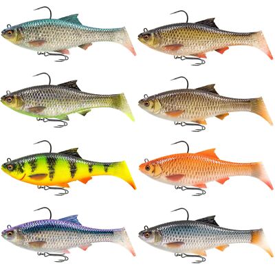 Savage Gear 3D Roach RTF 15cm 60g - 1 montierter Gummifisch, Hechtköder, Köder 