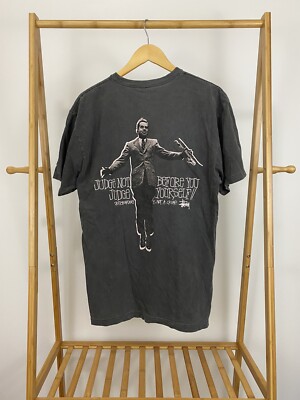 VTG Stussy Judge Not Before You Judge Skateboarding Not A Crime
