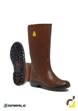 STIVALI DA LAVORO RONTANI MODELLO COUNTRY IN MESCOLA GOMMAFORTE COLORE MARRONE