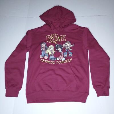 Official Bratz Original Four Hoodie Womens Small ''Express Yourself''