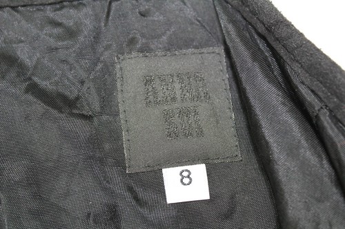 ANNA SUI Skirt Women's Size 8 Black Made in USA - Picture 8 of 11