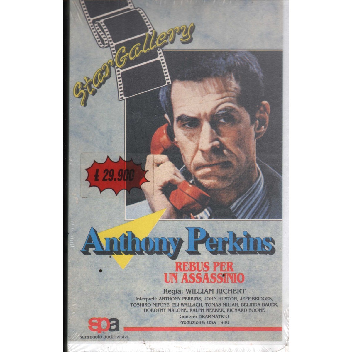 Rebus For An Assassin VHS William Richert Univideo - SY154702262 Sealed