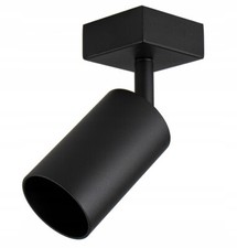 Spoti 1 Way Black Surface Mounted Wall&Ceiling Spotlight for GU10 