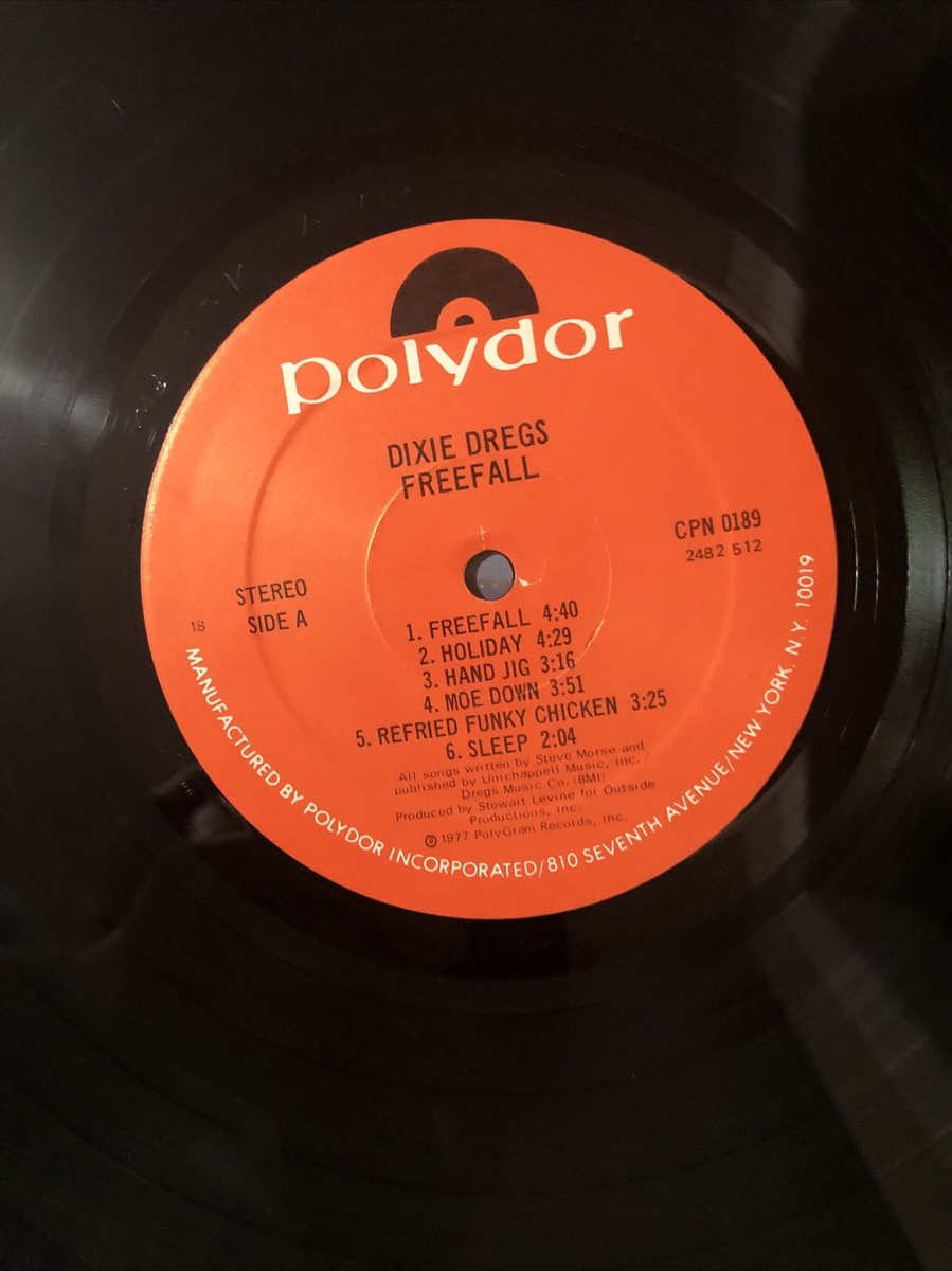 洋楽 DIXIE DREGS FAREWELL TOUR LP Dixie Dregs – Free Fall 1977 Polydor Rock Jazz Fusion VG+ | eBay