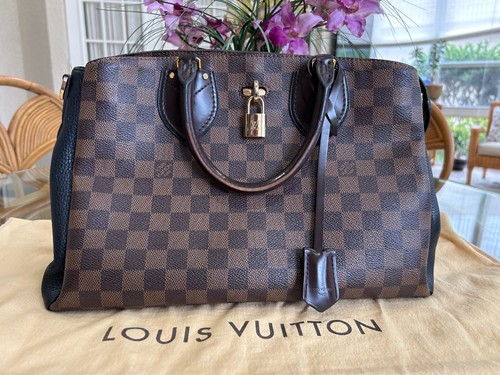 Authentic Louis Vuitton Normandy Damier Ebene shoulder bag