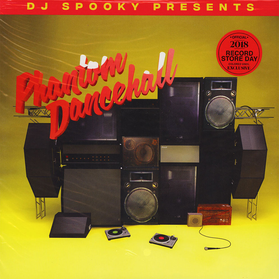 米LP Dj Spooky Phantom Dancehall (Colored Vinyl) VP2485 VP US /00226 DJ Spooky ‎– Phantom Dancehall - Brand New 2018 Clear RSD