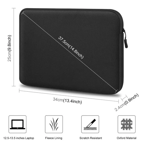 Universal Notebook Tablet Tasche 11 - 16,7 Zoll Tasche Hülle Laptop Case Cover - Bild 42 von 60