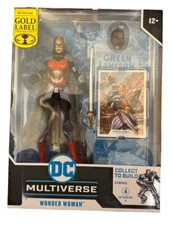 2023 DC Multiverse Flashpoint WONDER WOMAN w/BAF Cyborg McFarlane 7"
