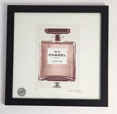 LE Sunday B Morning Coco Chanel No 5 Parfum Limited 131/600 Fairchild Paris Art