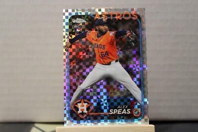 2024 Topps  Update Chrome Rookie X-Fractor Alex Speas USC175