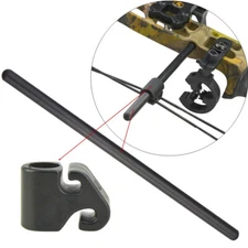 Compound Bow Cable Slide 3/8'' Archery String Suppressor Rod Stabilizer Silencer