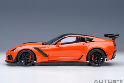 2019 CHEVROLET CORVETTE C7 ZR1 SEBRING ORANGE 1:18 by AUTOart