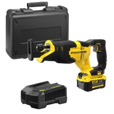 Stanley FatMax V20 18V Cordless Reciprocating Saw 1 x 4.0Ah SFMCS300M1K-GB