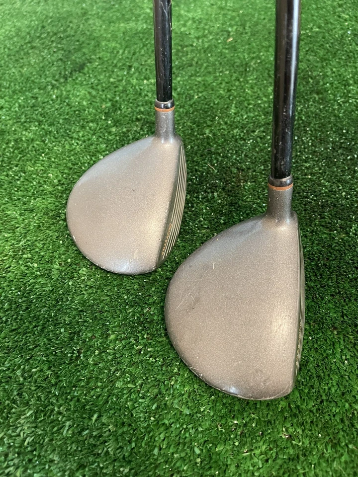 Orlimar Trimetal Driver and 3 Woods Set Firm Graphite Shafts - Image 4 of 4