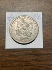 1882 O/S Morgan silver dollar AU++ about uncirculated #A21 GENUINE GUARANTEE