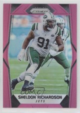 2017 Panini Prizm Pink Prizm Sheldon Richardson #168 0q1p