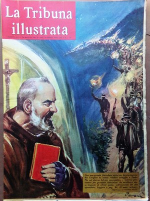 La Tribuna Illustrata 26 May 1963 Padre Pio Scudetto Inter Wagner Von Karajan