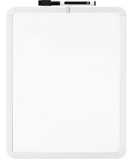 Mini Dry Erase Board 14x11, Small Whiteboard, Marker, Frame, Tapes