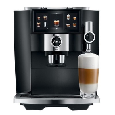 Jura J8 Twin Diamond Black Coffee Machine with 31 Specialties