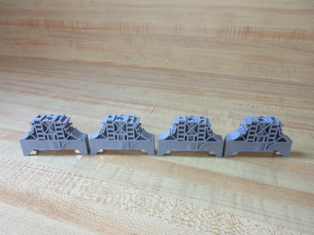 ABB Entrelec BAM-2 End Stop 020635116 (Pack of 4)