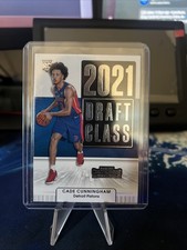 2021-22 Panini Contenders - 2021 Draft Class Contenders Cade Cunningham #1 (RC)