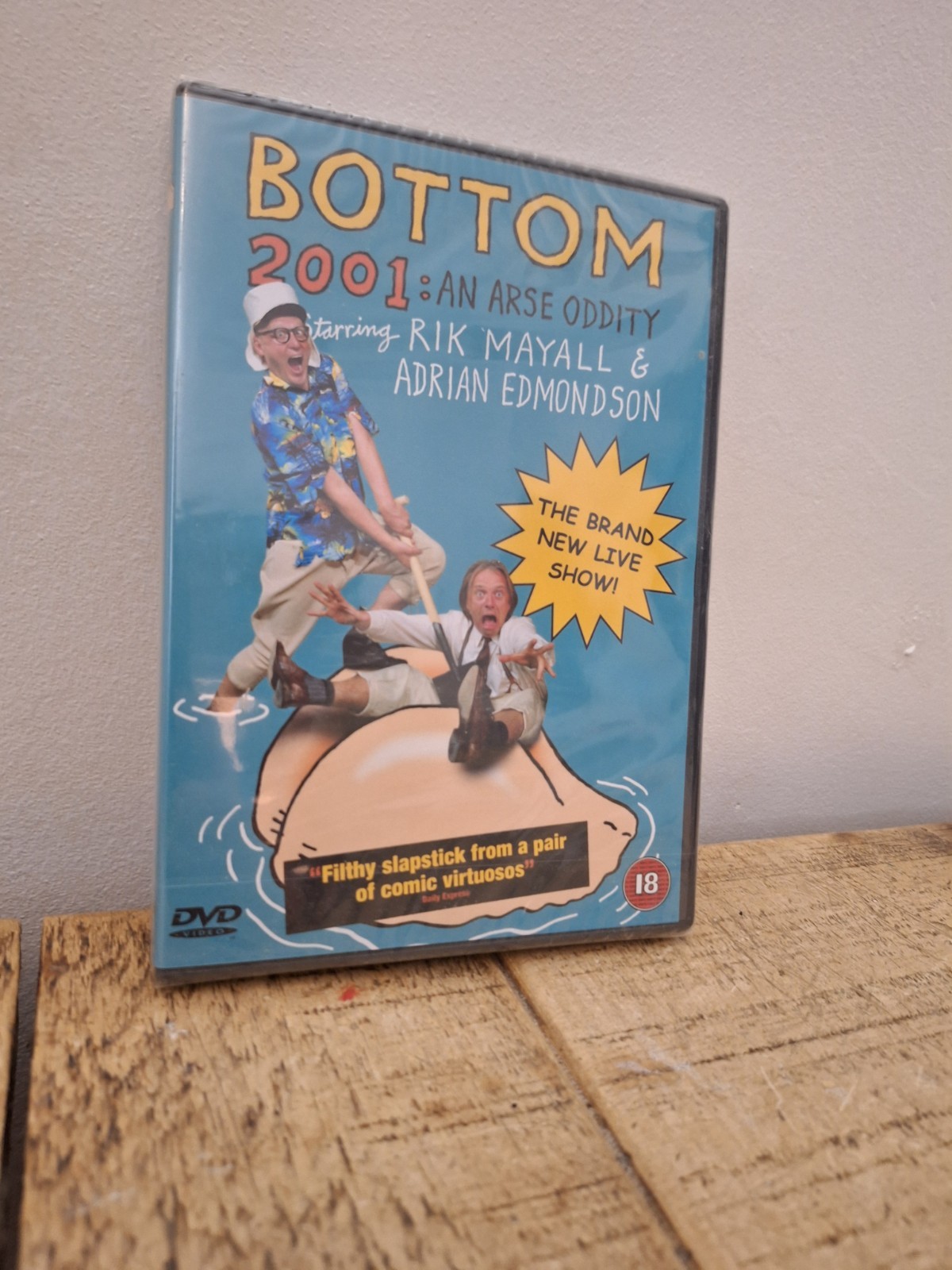Bottom 2001: An Arse Oddity DVD UK, Starring Rik Mayall