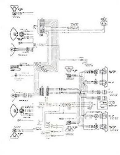 Autocaravana Chevy P20 P30 GMC 1980 diagrama de cableado Stepvan P2500 P3500 Chevrolet Foto 3 de 3