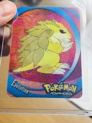 Pokemon Advanced 2004 Panini Lenticular Card, Sandslash-Sandshrew