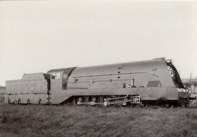 Dampflokomotive M.Z.A. nr. 1801 AK aus Spanien nicht versandt