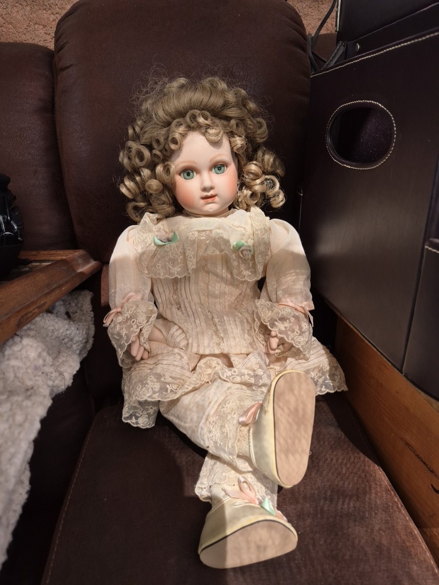 Franklin Mint Heirloom Doll Porcelain Doll 20-inch | eBay