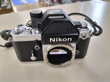 NIKON F2 Photomic S Film SLR with DP2 Finder No Customs Fees US