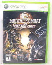 Microsoft Xbox 360 Mortal Kombat vs DC Universe CIB Complete w/ Manual 2008
