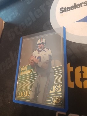 1995 PACIFIC TRIPLE FOLDERS CRYSTALLINE ACETATE INSERT DAN MARINO #CR11 RARE