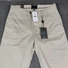Todd Snyder Pants Mens 28x32 Bone Khaki Tab Front Chino Straight Fit Stretch 2