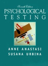 Psychological Testing-Anne Anastasi, Susana Urbina