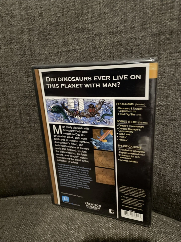 Dvd Movie Dinosaurs & Dragon Legends - DVD - Sealed - Image 3 of 3