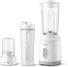 Philips Mini Blender 3000 Series – Compact Smoothie Maker  - White HR2512/00