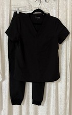Mandala NWOT S Black Jogger Scrubs Set