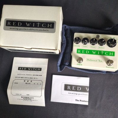 Red Witch Ruby Fuzz Boxed Effect Pedal