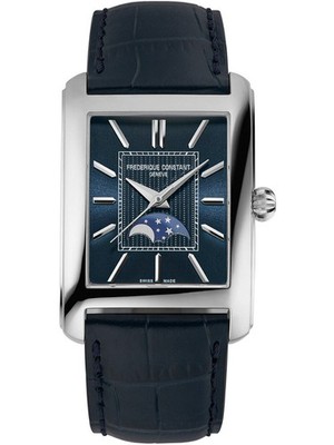 Frederique Constant FC-333N4C6 Herrenuhr Classics Carree Mondphase Automatik ...