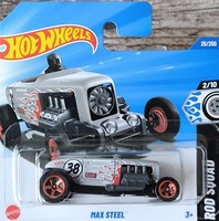 Max Steel Grau - Hot Wheels 2025 - Rod Squad - Neu Ovp
