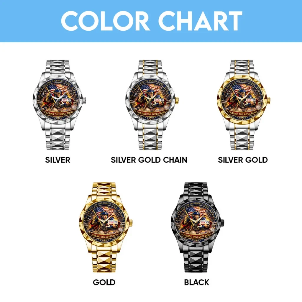 Patriotss Alloy Luxury Quartz Watch