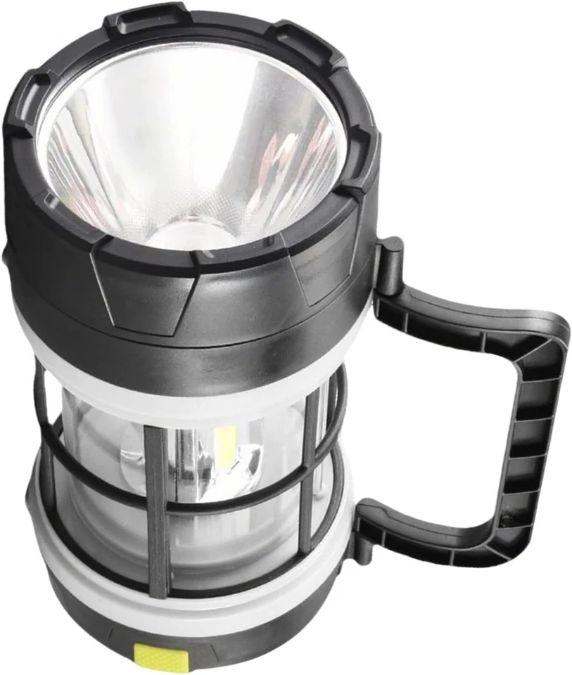 Linterna LED Recargable USB y Solar Luz Multifuncion Camping Senderismo Exterior - Imagen 3 de 4